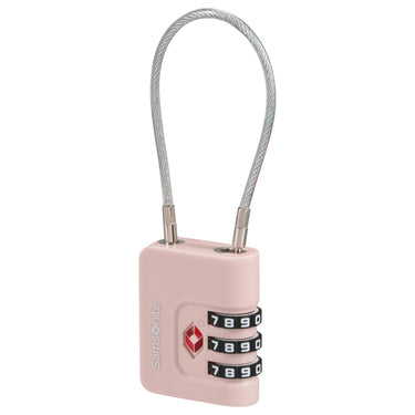 Samsonite TA Revolution Cablelock 3 Dial - Schloss (rose) - Markenkoffer