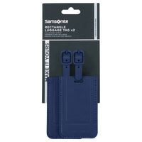 Samsonite Ta Revolution Rectangle Luggage Tag - Kofferanhänger 2tgl. (midnight blue) - Ansicht 4