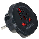 Samsonite World to Europe Adaptor - Reiseadapter (schwarz)