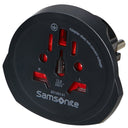 Samsonite World to Europe Adaptor - Reiseadapter (schwarz) - Ansicht 2