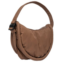 Sandqvist Curve Half Moon Bag S - Shoulder Bag 26 cm (dark taupe)