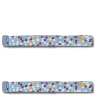 Satch Pack Zubehör SWAPS - Klettstreifen (Confetti Blue)