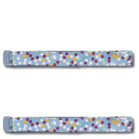 Satch Pack Zubehör SWAPS - Klettstreifen (Confetti Blue)