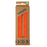Satch Pack Accessories SWAPS - Velcro Strips (Neon Orange)