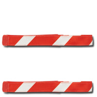 Satch Pack Zubehör SWAPS - Klettstreifen (Red & White)