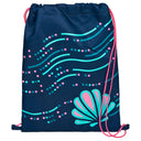 Scooli EasyFit Glow DIN - Schulranzen Set 5tlg. (Dotty Dolphin) - Markenkoffer