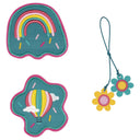 Scout Alpha DIN - Schulranzen Set 4 tlg. (Happy Confetti) - Markenkoffer