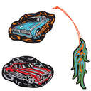 Scout Alpha Exklusiv Safety Light - Schulranzen Set 5tlg. (Flames) - Markenkoffer