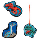 Scout Alpha Exklusiv Superflash - Schulranzen Set 4tlg. (Blue Dino) - Markenkoffer