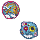 Scout Funny Snaps Move - Anhänger 2er Set (Happy Rainbow) - Markenkoffer