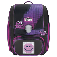Scout Genius Exklusiv "Movie Star" - Schulranzen Set 5tlg. (Pink Pixel) - Ansicht 2