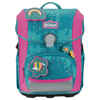 Scout Neo DIN - Schulranzen Set 4tlg. (Happy Confetti) - Markenkoffer