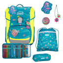 Scout Neo DIN - Schulranzen Set 4tlg. (Little Flower) - Markenkoffer