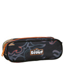 Scout Neo Exklusiv Safety Light - Schulranzen Set 5tlg. (Flames) - Markenkoffer