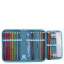 Scout Neo Exklusiv Safety Light - Schulranzen Set 5tlg. (Happy Rainbow) - Markenkoffer