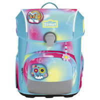 Scout Neo Exklusiv Safety Light - Schulranzen Set 5tlg. (Happy Rainbow) - Markenkoffer
