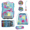 Scout Neo Exklusiv Safety Light - Schulranzen Set 5tlg. (Happy Rainbow) - Markenkoffer