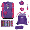 Scout Neo Exklusiv Superflash Extreme - Schulranzen Set 4tlg. (Heartbeat)