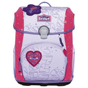 Scout Neo Exklusiv Superflash Extreme - Schulranzen Set 4tlg. (Heartbeat) - Markenkoffer