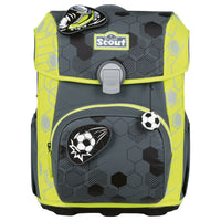 Scout Neo Exklusiv Superflash Extreme - Schulranzen Set 4tlg. (Soccer Star) - Markenkoffer