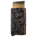 Secrid Jungle Miniwallet - Geldbörse RFID 6.5 cm (jungle brown) - Markenkoffer