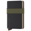 Secrid Liba Bandwallet - Geldbörse 6cc 10.2 cm RFID (black-olive)