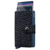 Secrid Miniwallet Giraffina - Geldbörse 6cc 10.2 cm RFID (blue) - Markenkoffer