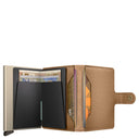 Secrid Miniwallet Pebble - Geldbörse 6cc 10.2 cm RFID (cappuccino) - Markenkoffer