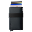 Secrid TPU Bandwallet - Geldbörse 4cc RFID 10 cm (black) - Markenkoffer