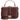 Seidenfelt Dalarna - Henkeltasche 25 cm (oxblood/gold) - Markenkoffer