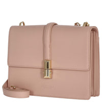 Seidenfelt Lilla Ro Boxy - Umhängetasche 24 cm (powder pink/gold) - Ansicht 2