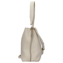 Seidenfelt Lilla Ro Midi Hobo - Schultertasche 30 cm (cream) - Markenkoffer