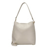 Seidenfelt Lilla Ro Midi Hobo - Schultertasche 30 cm (cream) - Markenkoffer
