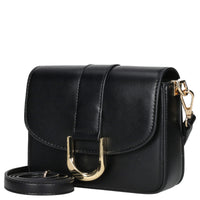 Seidenfelt Nellim - Umhängetasche 18 cm (black/gold) - Ansicht 2