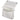 Seidenfelt Sandby Party Bag - Abendtasche 21 cm (white) - Markenkoffer