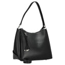 Seidenfelt Sandve Midi Hobo - Schultertasche 31 cm (black) - Ansicht 5