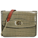 Seidenfelt Tuuli Small - Umhängetasche 17 cm (smoke green/gold) - Markenkoffer