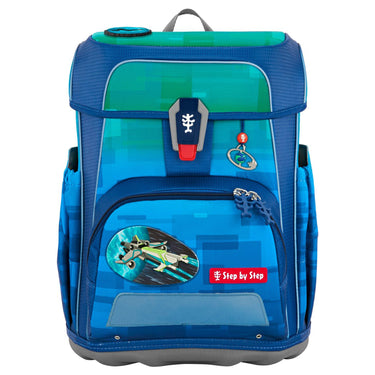 Step by Step Cloud Ocean - Schulranzen Set 5tlg. (Space Craft Spike) - Markenkoffer