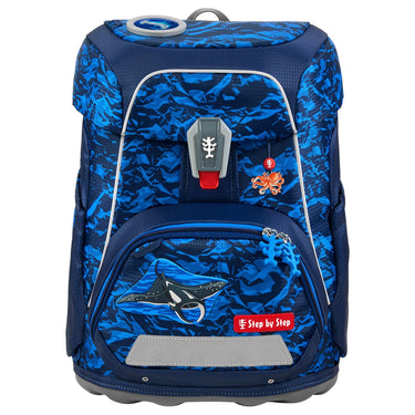 Step by Step Fit - Schulranzen Set 5tlg. (Manta Rio) - Markenkoffer