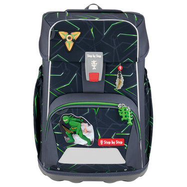 Step by Step Giant - Schulranzen Set 5tlg. (Ninja Kimo) - Markenkoffer