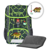 Step by Step KID - Rucksack - Set 3tlg. 35 cm (Dino Tres) - Markenkoffer