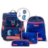Step by Step Space Reflect Schulranzen Set 5 tlg. (Star Seahorse Zoe) - Markenkoffer