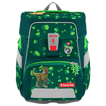 Step by Step Space - Schulranzen Set 5tlg. (Dino Targo) - Markenkoffer