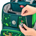 Step by Step Space - Schulranzen Set 5tlg. (Dino Targo) - Markenkoffer