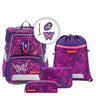 Step by Step Space Shine - Schulranzen Set 5tlg. (Butterfly Night Ina) - Markenkoffer