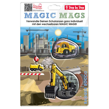 Step by Step Zubehör - Set "Magic Mags" (Bagger Rocco) - Markenkoffer