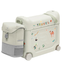 Stokke® JetKids™ Reiseset BedBox 46 cm Set 2 tlg. - 4 - Rollen - Kabinentrolley (sea green) - Markenkoffer