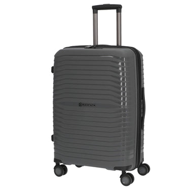 Stratic Bright+ - 4 - Rollen - Trolley 66 cm M erw. (grey) - Markenkoffer