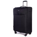 Stratic Light+ - 4 - Rollen - Trolley 80 cm L erw. (black) - Markenkoffer