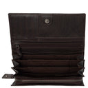The Chesterfield Brand Arvento - Geldbörse 12cc 18 cm (braun) - Markenkoffer